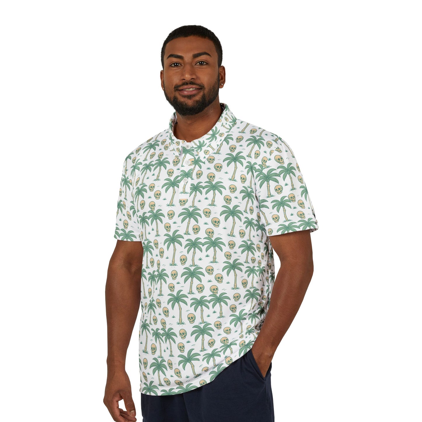 Tropical Paradise Golf Polo