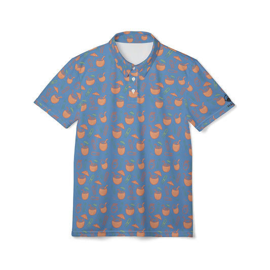 Tropical Drinks Golf Polo